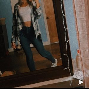 fashion nova Jeans dark, slimming, and stretchy